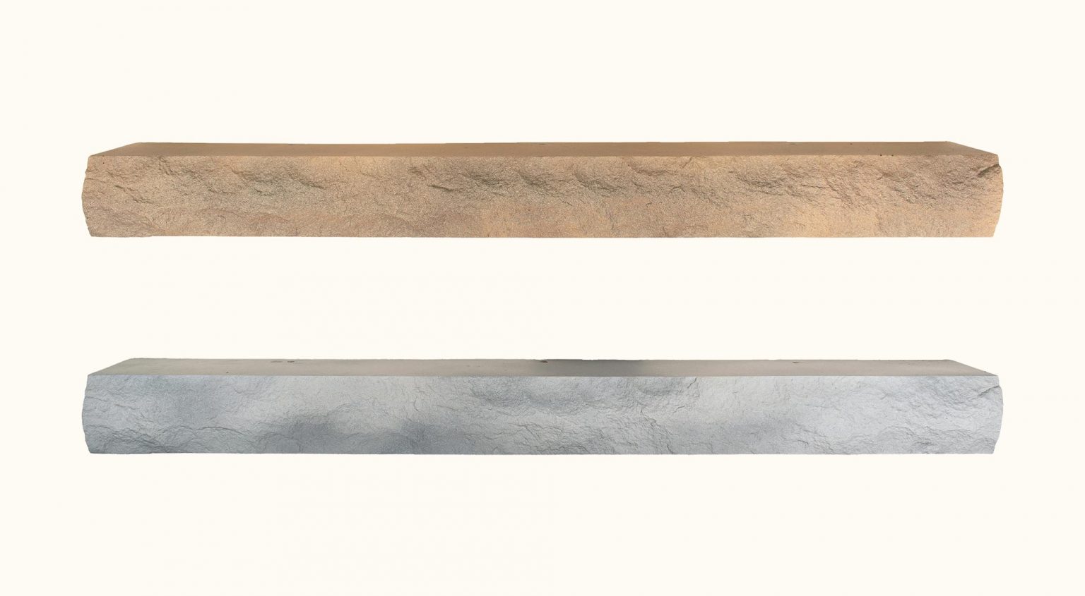 Chiseled Edge Limestone Mantel Ambiance®