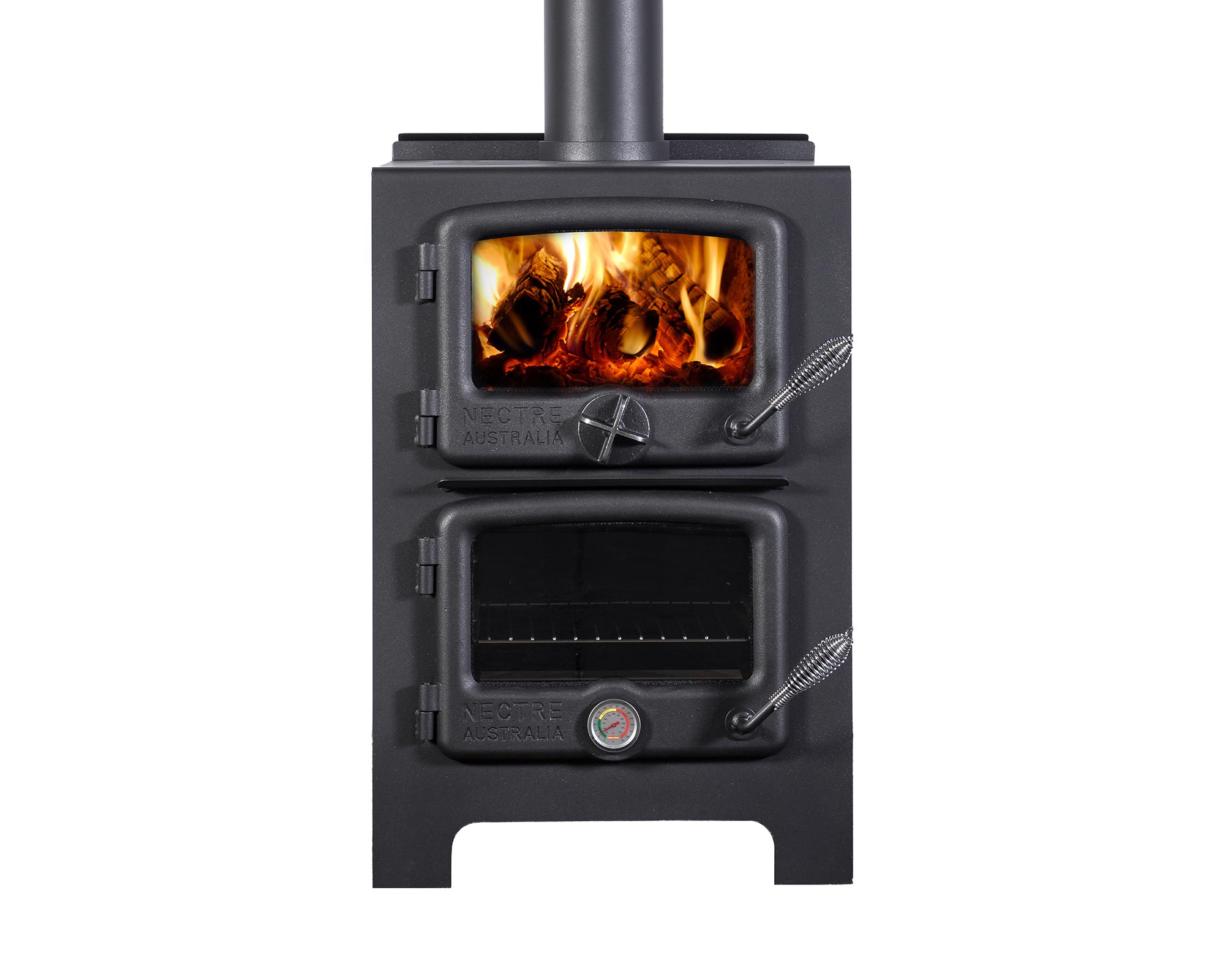 Nectre N350 Small Wood Cook Stove - Rocky Mountain Stove & Fireplace