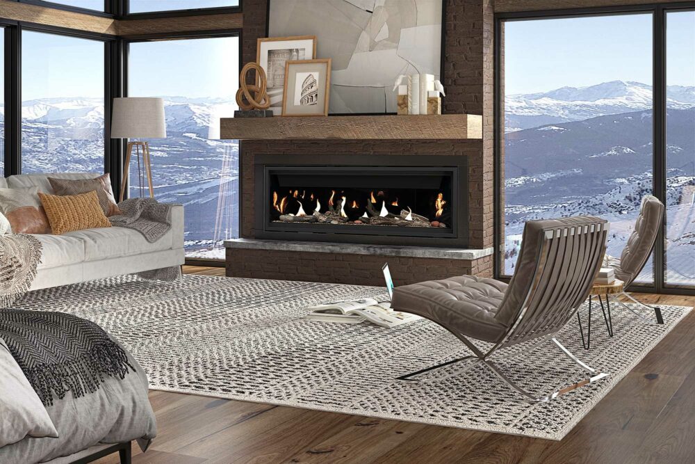 Illusion® 56 Builtin Linear Gas Fireplace Ambiance®