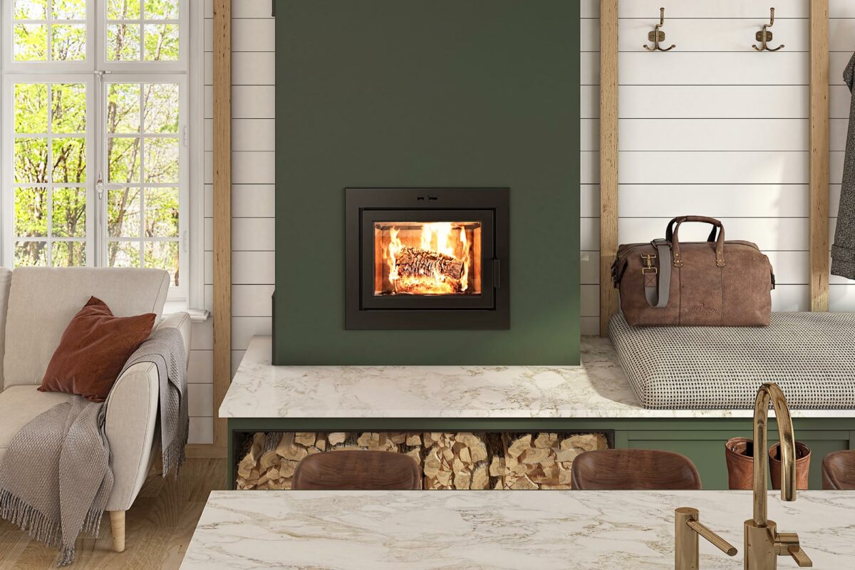 Elegance® 30 Built-in Wood Burning Fireplace - Ambiance®